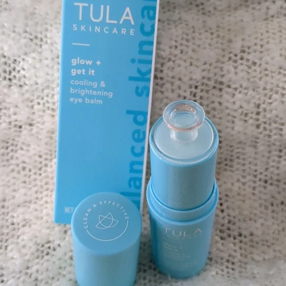 TULA Skincare glow + get it cooling & brightening eye balm, 10g/0.35oz - Picture 3 of 11